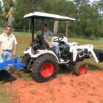 Ted and Peanut Plowing Ted and Peanut Plowing